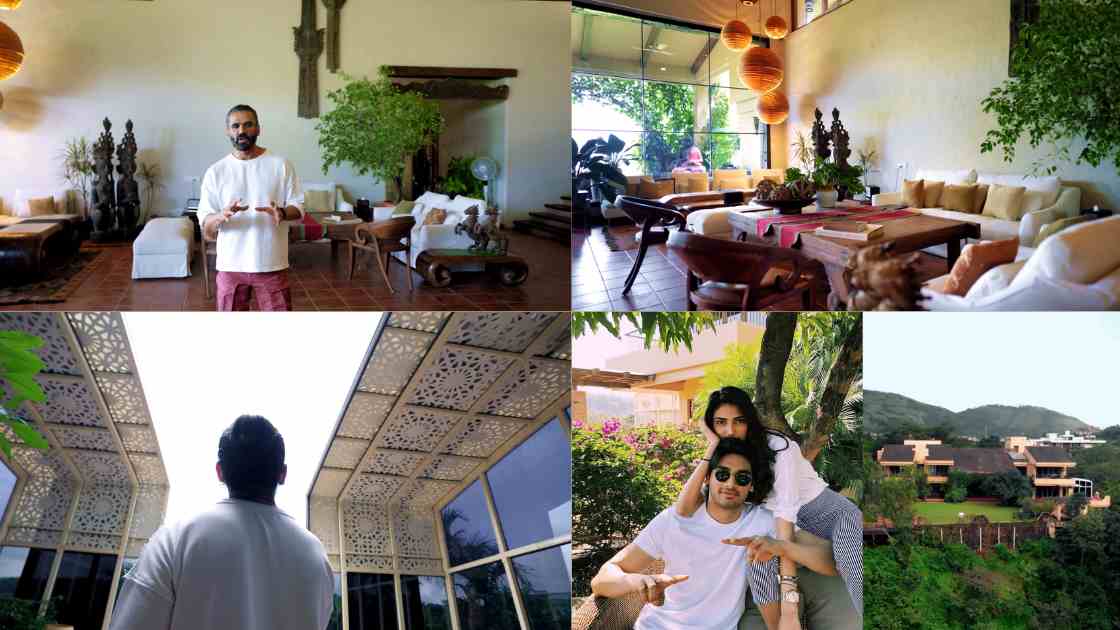 image of interiors Suniel Shetty's house in Khandala