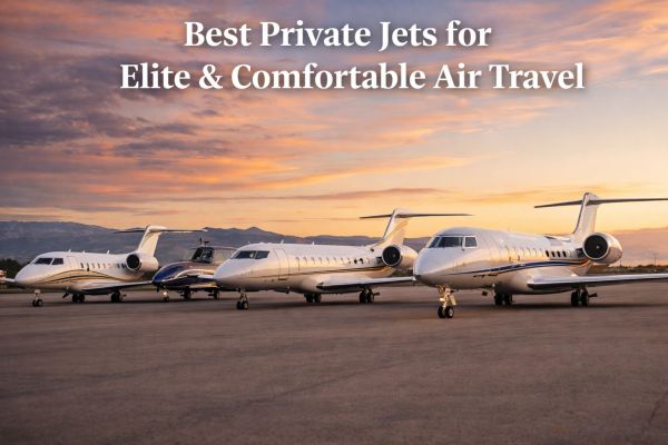 Top Luxury Private Jets for Elite, Fast & Comfortable Travel