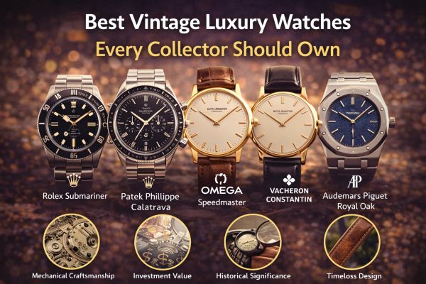 Best Vintage Luxury Watches Every Collector Should Own