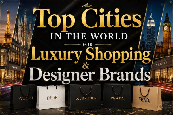 Top Cities in the World for Luxury Shopping & Designer Brands