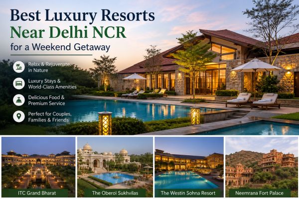 Best Luxury Resorts Near Delhi NCR for Weekend