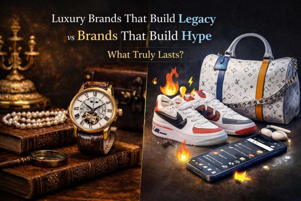 Luxury Brands That Build Legacy vs Brands That Build Hype 