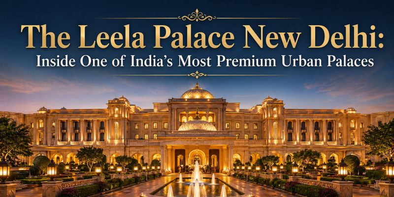 Leela Palace New Delhi | One of Delhi’s  Luxurious 5-Star Hotel