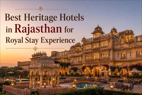 Best Heritage Hotels in Rajasthan for Royal Stay Experience