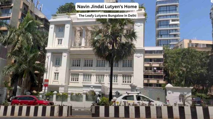 Navin Jindal Lutyen's Home The Leafy Lutyens Bungalow in Delhi