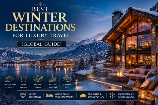 Best Winter Destinations for Luxury Travel Around the World