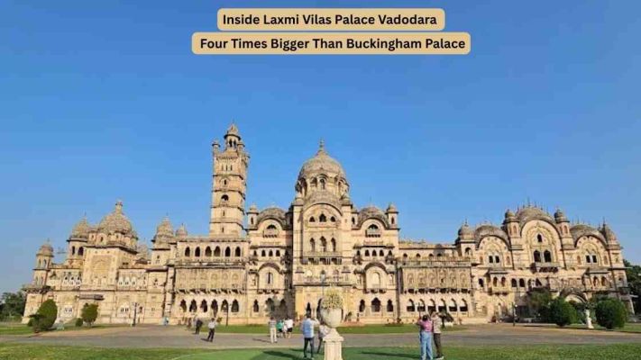 Inside Laxmi Vilas Palace Vadodara  Four Times Bigger Than Buckingham Palace
