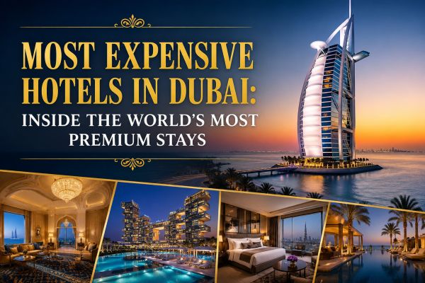 Most Expensive Hotels in Dubai | 7-Star Hotels Guide